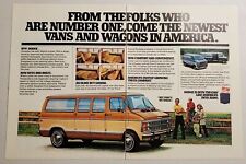 1978 Print Ad The 1979 Dodge Window & Work Vans Happy Family picture