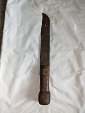 Incredible LARGE Very Large ANTIQUE Vintage KNIFE Bayonet ? Harvester ? Weapon ? picture
