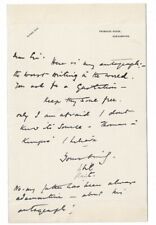Lady Sybil Grant Handwritten Signed Letter Rothschild Primrose Roseberry Antique picture