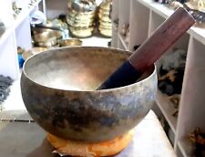 Himalayan Antique Collected Singing Bowl-Yoga Meditation Old Singing Bowl Nepal picture