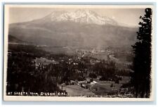 c1920's Mt. Shasta From Sisson California CA RPPC Photo Unposted Postcard picture
