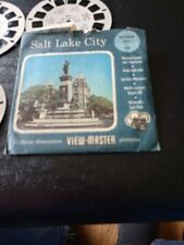 Vintage GAF View Master Reels  Salt Lake City 3 Reels 1949 picture