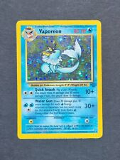 Pokemon VAPOREON 12/64 - JUNGLE SET HOLO - EX- picture