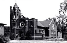 Real Photo Postcard St. Thomas Catholic Church in Webster City, Iowa picture