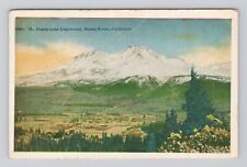 Postcard Mt Shasta from Edgewood Shasta Route California posted 1936 picture