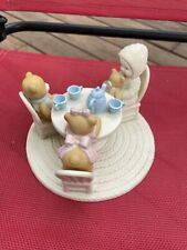Dept 56 Snowbabies TEDDY BEAR TEA The Guest Collection picture