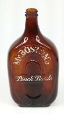 Large Antique Mr Boston Pinch Blended Whiskey Bottle Brown picture