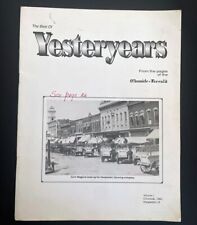 HOOPSTON ILLINOIS 1993 Chronic Herald Newspaper Best of Yesteryears Vol. 1 Book picture