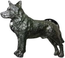 Australian Cattle Dog Fine PEWTER PIN Jewelry Art USA Made picture
