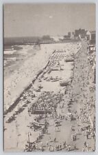 Atlantic City New Jersey NJ Equitable Life Conference Beach Scene 1949 Postcard picture