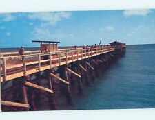 Pre-1980 FISHING ON PIER Palm Beach Florida FL : make an offer hn5626 picture