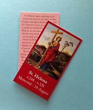 Holy Card Prayer Card Saint Helena found Jesus Christ's Cross New 2018 Card picture
