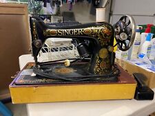 1950s SINGER Model 99K Portable Sewing Machine w/ Accessories + Pedal Works Well picture