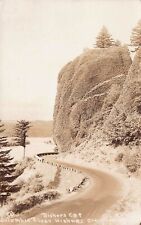 Bishops Cap, Columbia River Highway, Oregon, Early Real Photo Postcard, Unused  picture