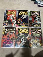 LOT OF 12 ISSUES - Vintage Silver Surfer Issues - Silver Age Marvel Comics picture