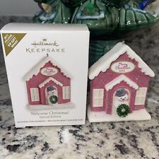 2011 Hallmark Keepsake Ornament Welcome Christmas Special Edition picture