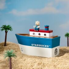 Starbucks Taiwan Bearista bear yacht boat storage box picture