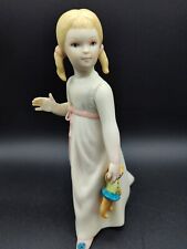 Vintage Cybis Porcelain Peter Pan's Wendy with her Ragdoll 1957 picture