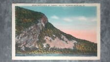 VTG c1938 Postcard Indian Profile Rock Mt Tammany PA--PM Slateford PA DPO picture