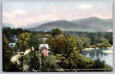 Franconia Range Fern Cliff North Woodstock New Hampshire Birds Eye View Postcard picture