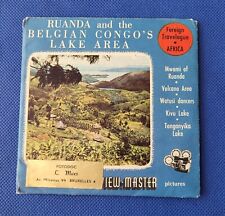 Ruanda & the Belgian Congo's Lake Area 3791, 3792, 3793 view-master Reels Packet picture