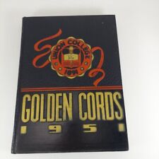 1951 Golden Cords Union College Yearbook Lincoln, Nebraska Hardcover  picture