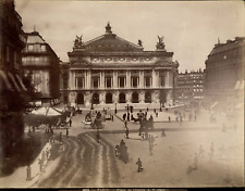 France, Paris, Vintage Opera Print, Albumin Print 21.5x27.5 Circa 188 picture
