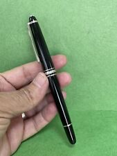 Authentic MONTBLANC  MEISTERSTUCK Black And Chrome Trims Ballpoint pen R8 picture