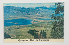 Aerial View Osoyoos Southern Crossroads British Columbia Canada Postcard picture