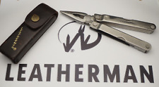 Vintage 1995 LEATHERMAN Original PST Multitool  - with Sheath - Shows Light Use picture