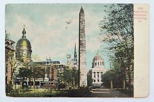 Harrisburg PA Pennsylvania State Street Monument Vintage 1905 Postcard D1 picture