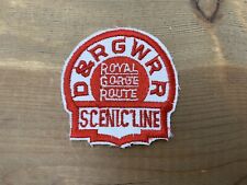 Vintage Train Patch Royal Gorge Route D&RGWRR Railroad RR 2