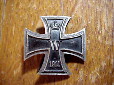 WW1  Germany W 1914 1st Class IRON CROSS MEDAL Pinback BADGE PIN picture