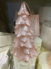 New CUPCAKES and CASHMERE PINK Christmas TREE Candle PEARL PINK picture
