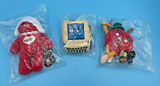 Vintage Rare lot of 3 Sealed eBay Plush Bean Bag Toys 1999-2000 w/tags picture