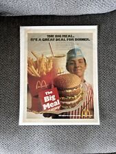 McDonald’s “The Big Mac Deal” Vintage 1971 Life Magazine Print Ad picture
