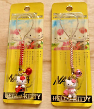 NANA Hello Kitty Strap Keychain Vintage Set Of 2 Ai Yazawa Sanrio Manga New  picture