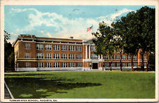 Vtg 1910s Tubman High School Augusta Georgia GA Postcard picture
