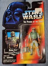 Disney Star Wars The Power of the Force Boba Fett Action Figure Kenner 1995 NIP picture