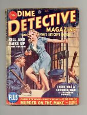 Dime Detective Magazine Pulp Oct 1950 Vol. 64 #2 VG- 3.5 picture