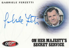 James Bond  Heroes & Villains autograph card   A161    Gabriele Ferzetti picture