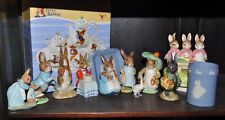 BunnyKins Peter Rabbit Figurines, Wedgwood Pieces, Tea Set, Beatrix Potter picture