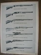 1969 Rifles Remington, Mossberg, Winchester, Ruger, Marlin Vintage PRINT AD 6393 picture