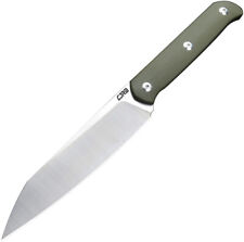 CJRB Silax Fixed Blade Knife Green G10 Satin AR-RPM9 Stainless w/ Sheath 1921BGN picture