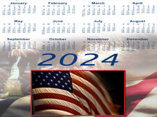 Gift - 2024 Patriotic Wall Calendar Poster 18