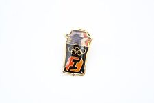 1984 LA Los Angeles Olympic Summer Games First Interstate Bank Enamel Lapel Pin picture