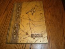 1941 GERMANTOWN OHIO HIGH SCHOOL CARDINAL CREST YEAR BOOK YEARBOOK picture