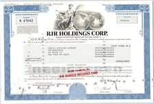 Vintage RJR Holdings Corp. Bond. issued March 1990 picture