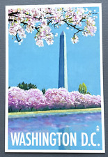 Washington DC - Washington Monument - Lantern Press Postcard picture