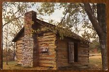 Vintage Postcard  Maryville TN Tennessee Cabin Where Sam Houston Taught School picture